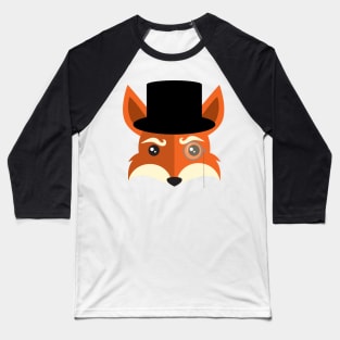 Dapper Mr Fox Baseball T-Shirt